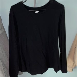 Old Navy Black Everywear Long Sleeve XXL